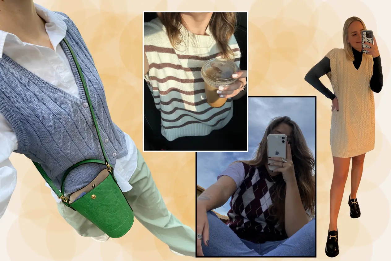 Sweater Vest Outfits Styling